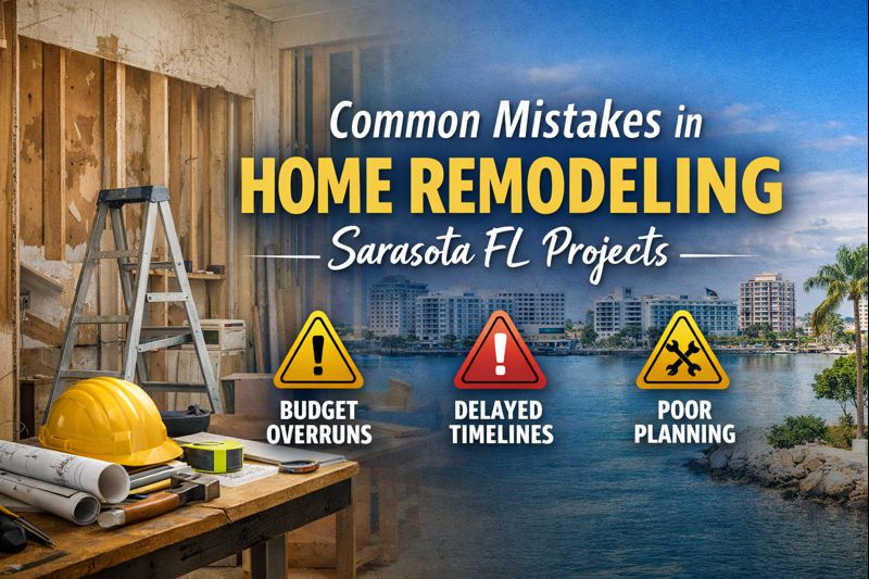 Common Mistakes in Home Remodeling Sarasota FL Projects