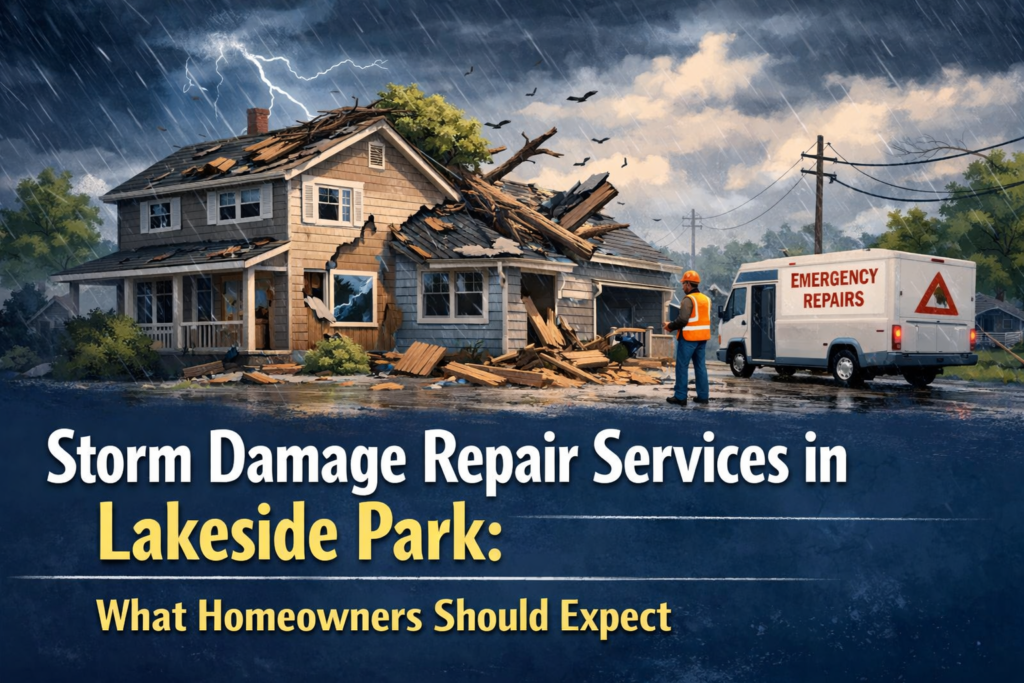 Storm Damage Repair Services in Lakeside Park: What Homeowners Should Expect